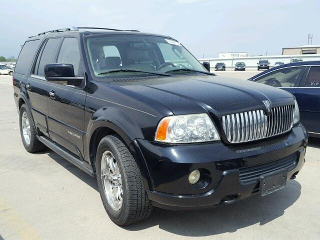 5LMFU27R74LJ38033 - 2004 LINCOLN NAVIGATOR BLACK photo 1