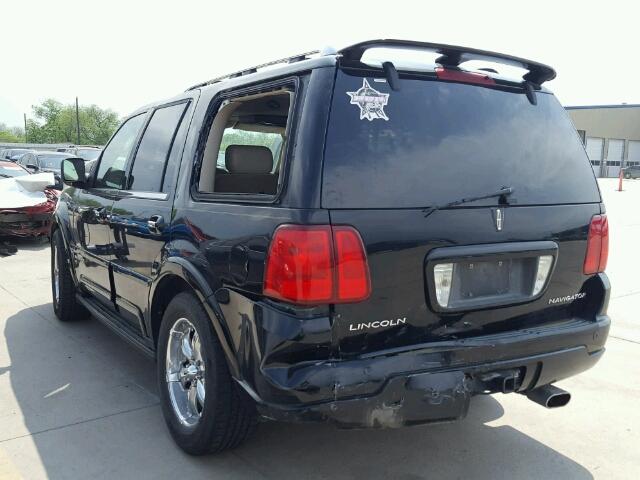 5LMFU27R74LJ38033 - 2004 LINCOLN NAVIGATOR BLACK photo 3