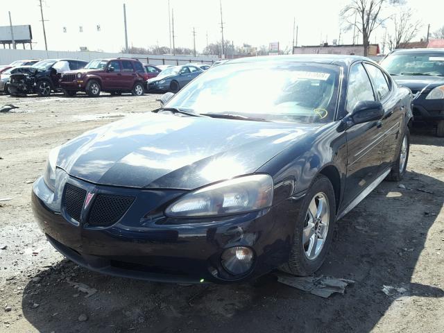 2G2WP552261187806 - 2006 PONTIAC GRAND PRIX BLACK photo 2