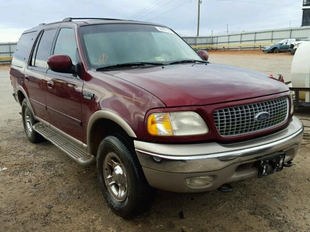 1FMPU18L71LA59601 - 2001 FORD EXPEDITION MAROON photo 1