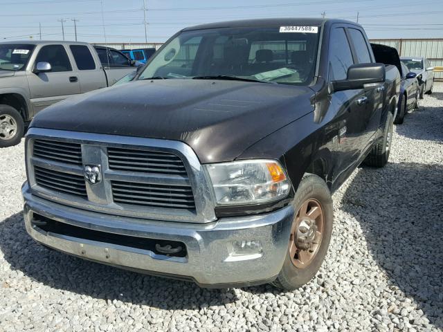 3D7TP2CT3AG178255 - 2010 DODGE RAM 2500 BROWN photo 2