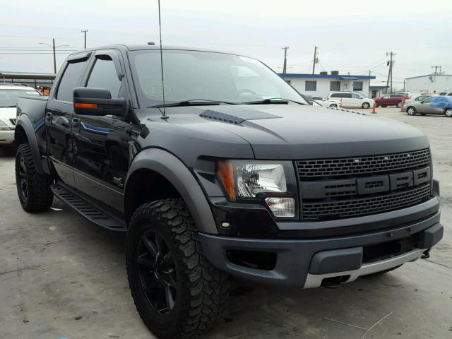 1FTFW1R61BFA55384 - 2011 FORD F150 SVT R BLACK photo 1