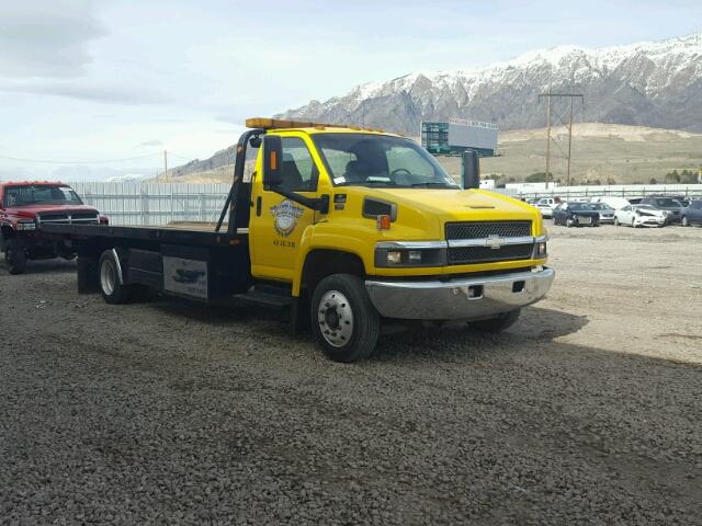 1GBE5C1206F434115 - 2006 CHEVROLET C5500 C5C0 YELLOW photo 1