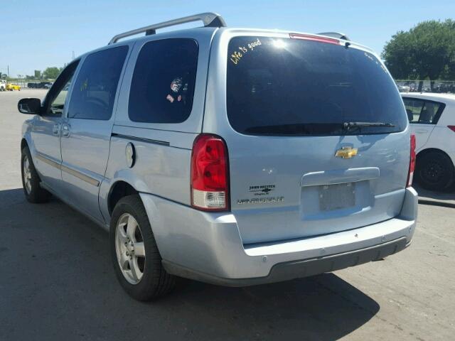 1GNDV331X7D110363 - 2007 CHEVROLET UPLANDER L BLUE photo 3