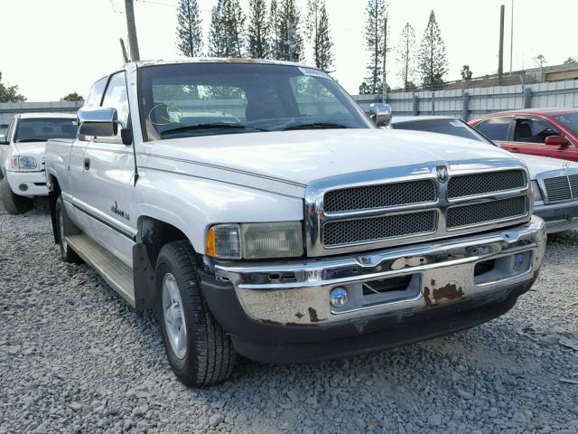 1B7HC13Y8VJ580388 - 1997 DODGE RAM 1500 WHITE photo 1