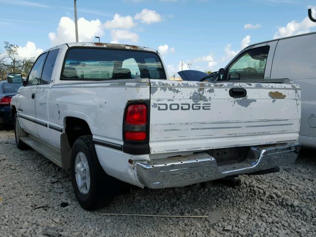 1B7HC13Y8VJ580388 - 1997 DODGE RAM 1500 WHITE photo 3