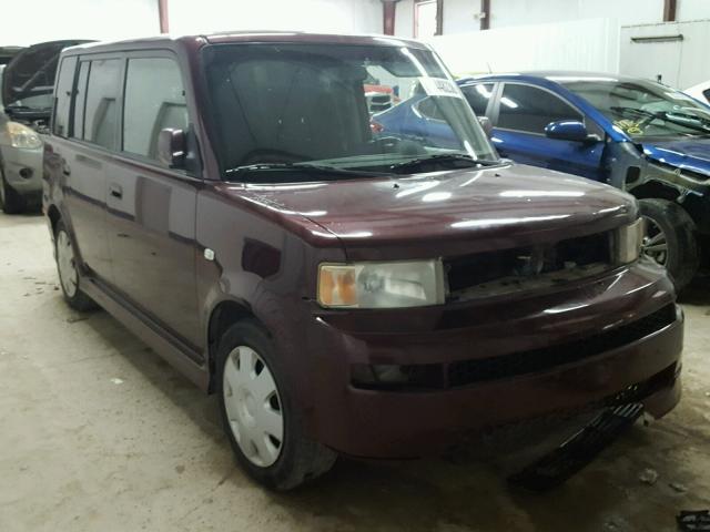 JTLKT334850180176 - 2005 TOYOTA SCION XB PURPLE photo 1