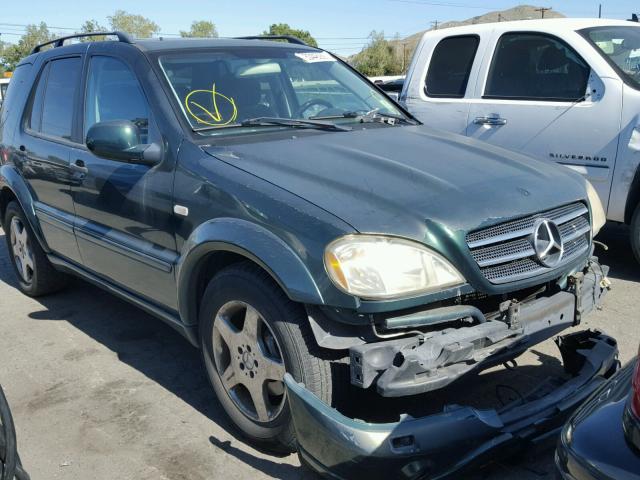 4JGAB74E2YA166048 - 2000 MERCEDES-BENZ ML 55 GREEN photo 1