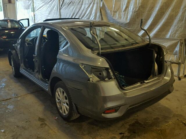 3N1AB7AP3GY332634 - 2016 NISSAN SENTRA GRAY photo 3