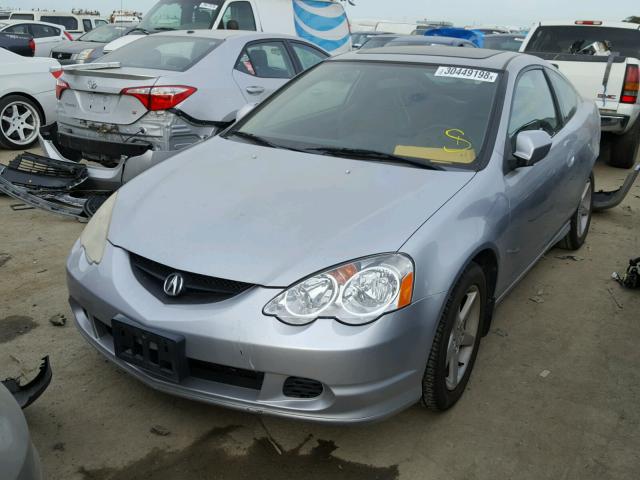 JH4DC53024S002844 - 2004 ACURA RSX SILVER photo 2