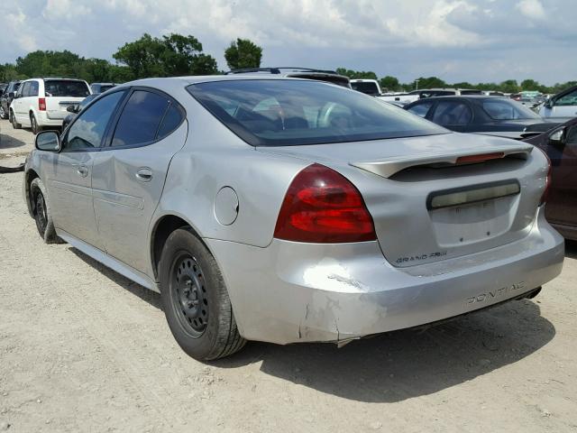 2G2WP552671154681 - 2007 PONTIAC GRAND PRIX SILVER photo 3