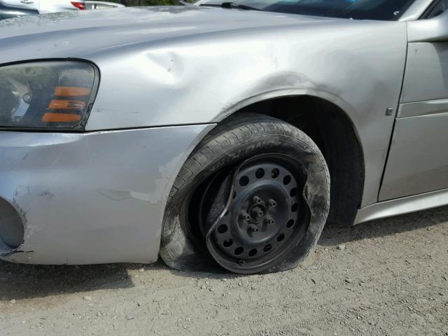 2G2WP552671154681 - 2007 PONTIAC GRAND PRIX SILVER photo 9