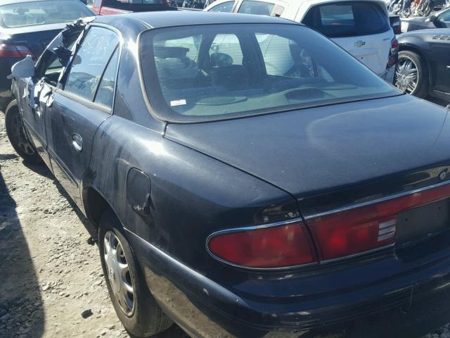 2G4WS52J341303335 - 2004 BUICK CENTURY CU BLACK photo 3