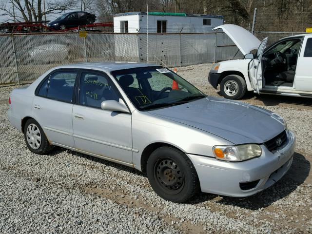 1NXBR12E52Z574453 - 2002 TOYOTA COROLLA CE SILVER photo 1