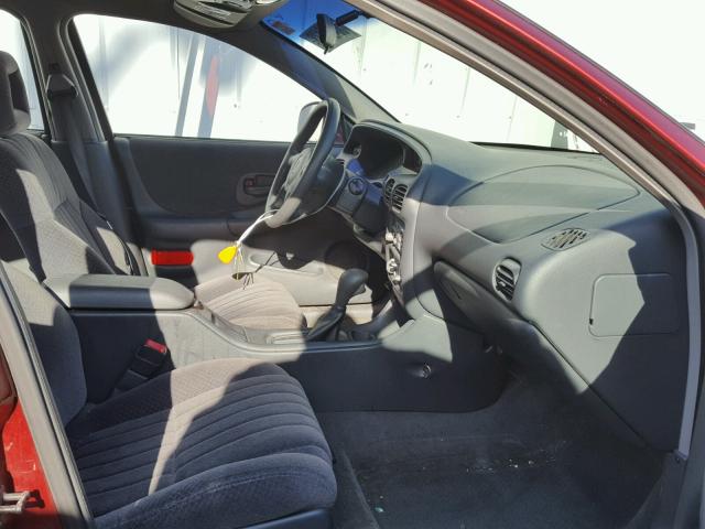 1G2WK52J22F151689 - 2002 PONTIAC GRAND PRIX Tünd qırmızı foto 5