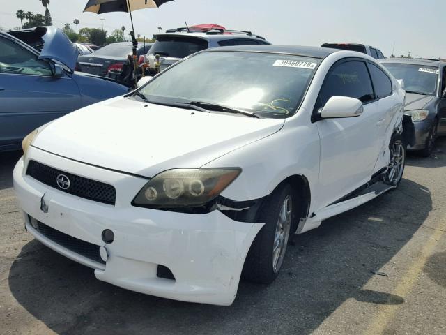 JTKDE167080255250 - 2008 TOYOTA SCION TC 白色 照片 2