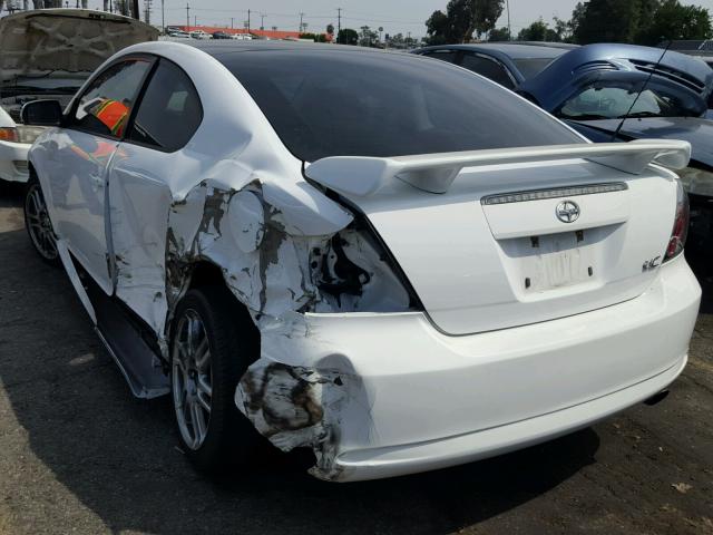 JTKDE167080255250 - 2008 TOYOTA SCION TC 白色 照片 3
