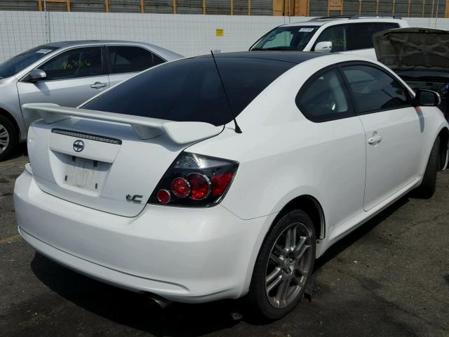 JTKDE167080255250 - 2008 TOYOTA SCION TC 白色 照片 4