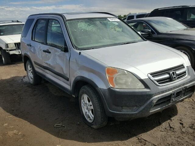 JHLRD78862C084425 - 2002 HONDA CR-V SILVER photo 1