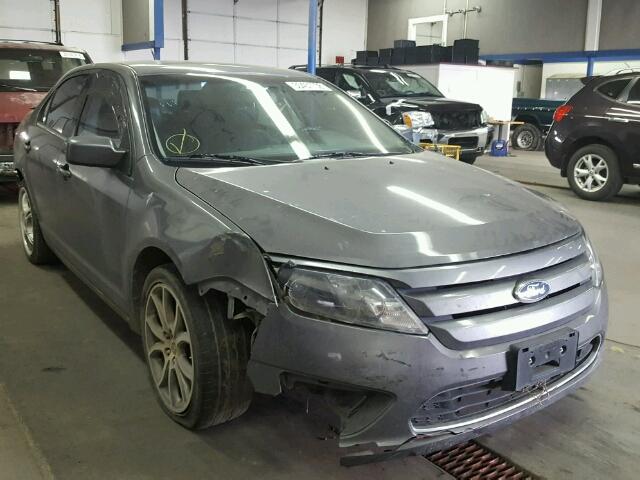 3FAHP0JG9BR140177 - 2011 FORD FUSION SEL GRAY photo 1