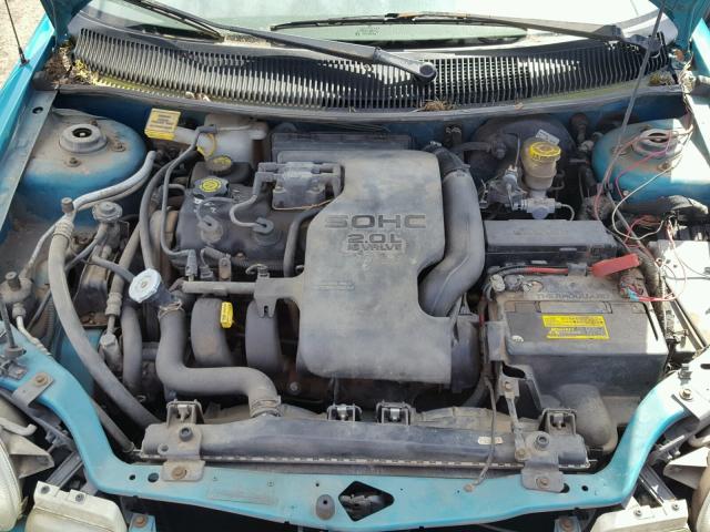 3P3ES47C2TT309144 - 1996 PLYMOUTH NEON HIGHL BLUE photo 7