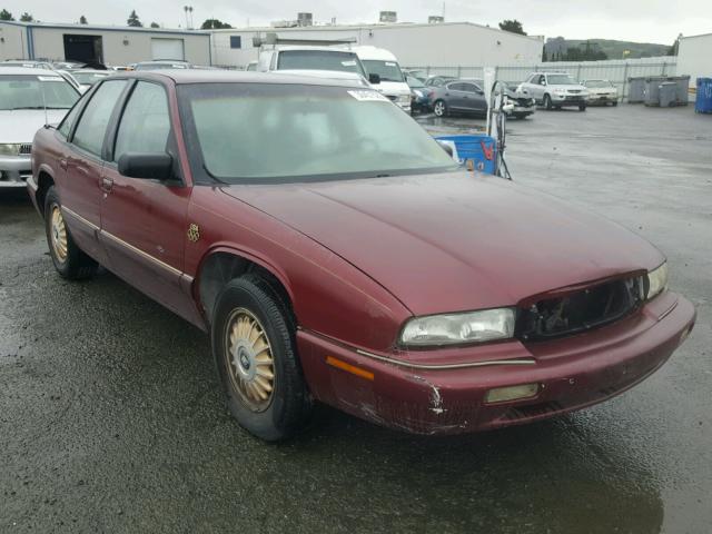 2G4WB52K6T1461305 - 1996 BUICK REGAL CUST BURGUNDY photo 1