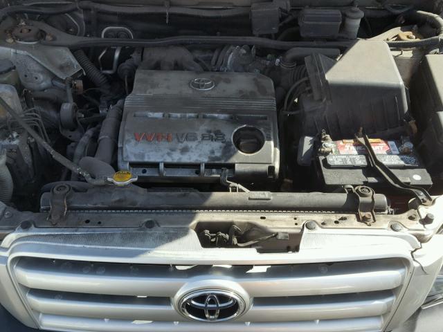 JTEEP21A840018462 - 2004 TOYOTA HIGHLANDER SILVER photo 7