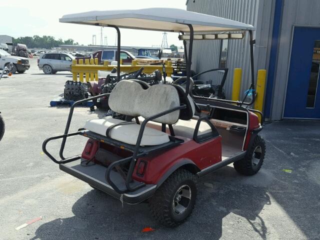 A5CUAB2CCDA354895 - 2013 CLUB GOLF CART RED photo 4