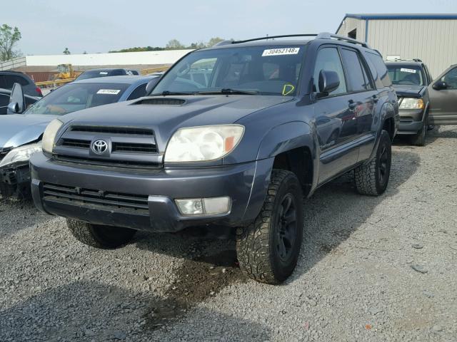 JTEBU14R130019488 - 2003 TOYOTA 4RUNNER SR GRAY photo 2