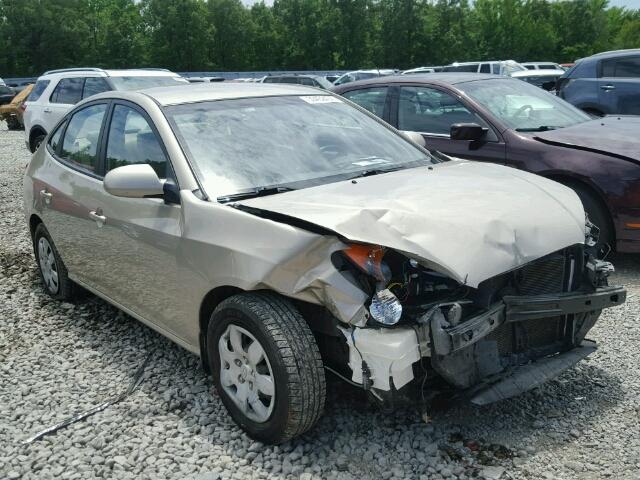 KMHDU46D08U423698 - 2008 HYUNDAI ELANTRA BEIGE photo 1