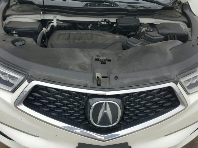 5FRYD3H3XHB013549 - 2017 ACURA MDX WHITE photo 7