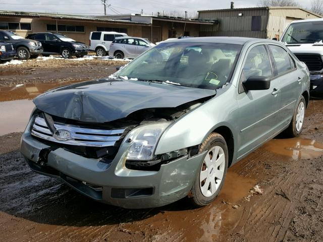 3FAFP06Z36R214183 - 2006 FORD FUSION S GREEN photo 2