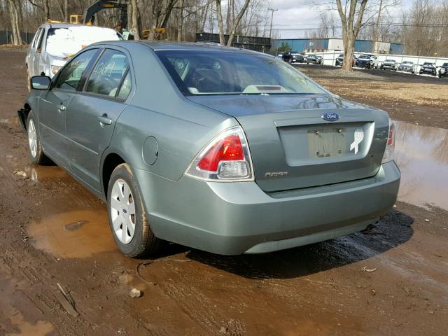 3FAFP06Z36R214183 - 2006 FORD FUSION S GREEN photo 3