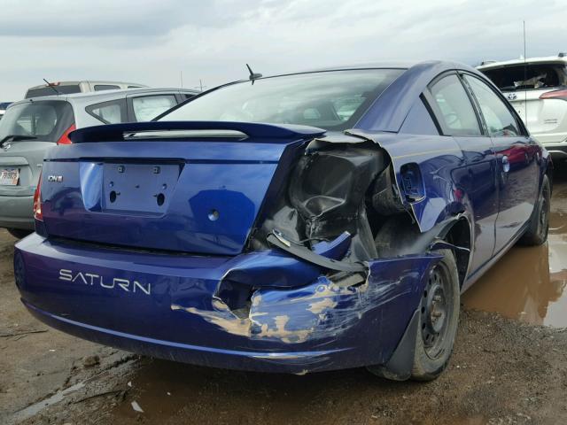 1G8AV15F46Z182972 - 2006 SATURN ION LEVEL BLUE photo 4