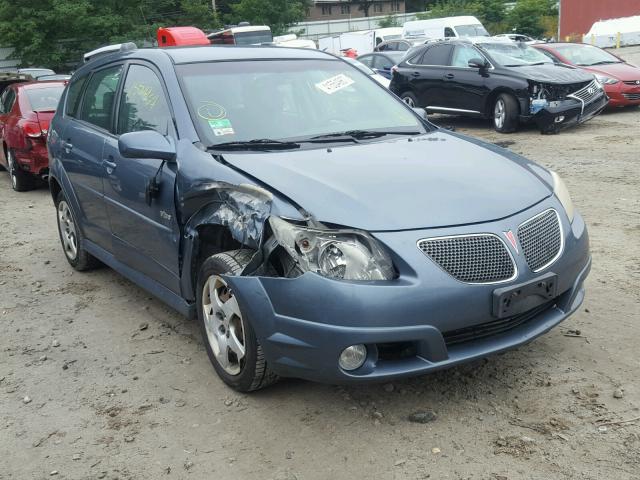 5Y2SL65808Z417515 - 2008 PONTIAC VIBE BLUE photo 1