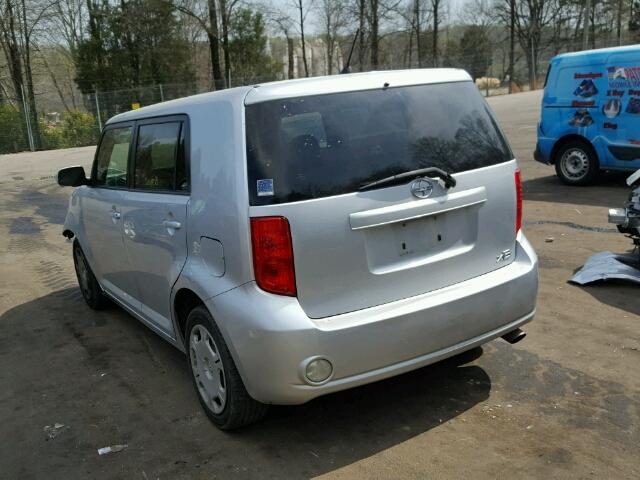 JTLZE4FE0A1107651 - 2010 TOYOTA SCION XB 银色 照片 3
