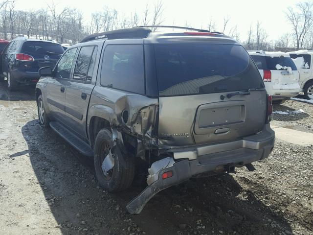 1GNES16S656183978 - 2005 CHEVROLET TRAILBLAZE GRAY photo 3