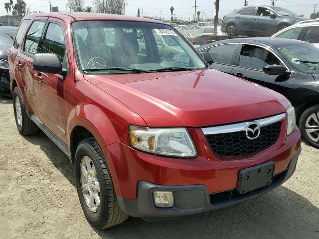 4F2CZ02Z18KM10790 - 2008 MAZDA TRIBUTE I RED photo 1