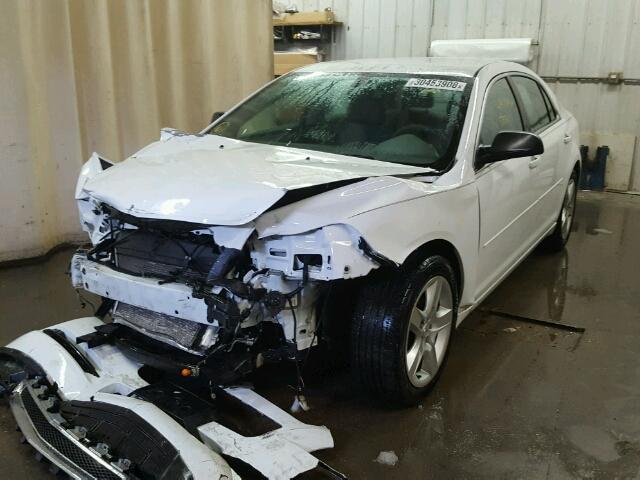 1G1ZA5EU3CF390020 - 2012 CHEVROLET MALIBU LS Ağ foto 2