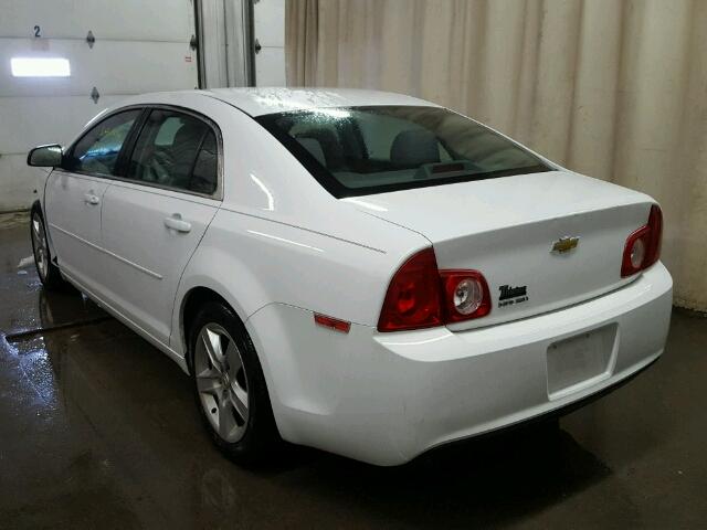 1G1ZA5EU3CF390020 - 2012 CHEVROLET MALIBU LS Ağ foto 3