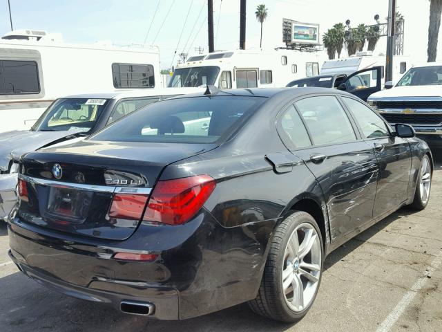 WBAYE4C51DD137110 - 2013 BMW 740 LI BLACK photo 4