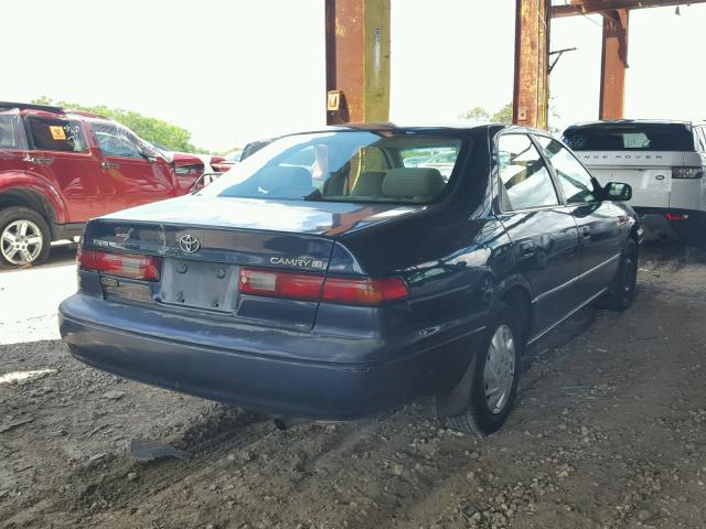 JT2BG22K0W0134958 - 1998 TOYOTA CAMRY CE BLUE photo 4