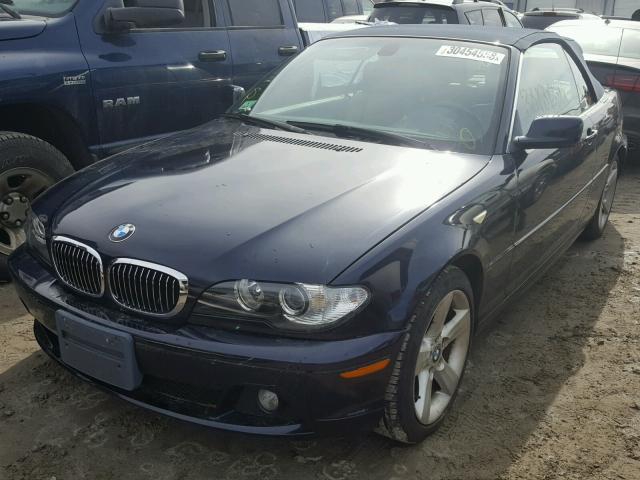 WBABW33465PL36092 - 2005 BMW 325 CI BLUE photo 2