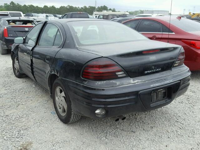 1G2NE52T9XC566621 - 1999 PONTIAC GRAND AM S 黑色 照片 3