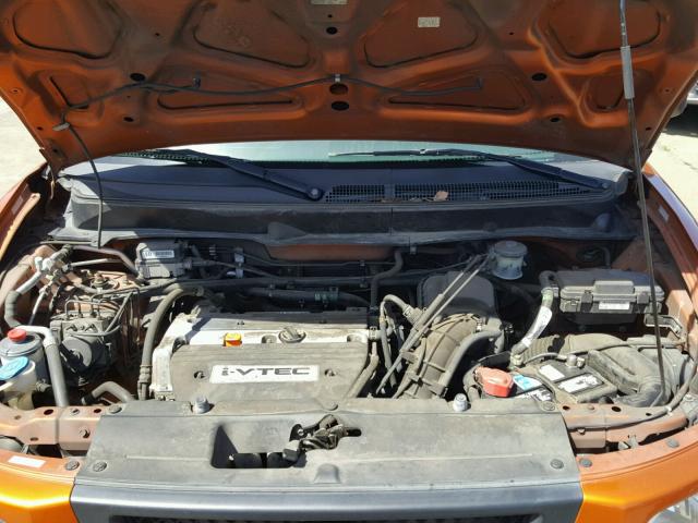 5J6YH28726L009888 - 2006 HONDA ELEMENT EX ORANGE photo 7