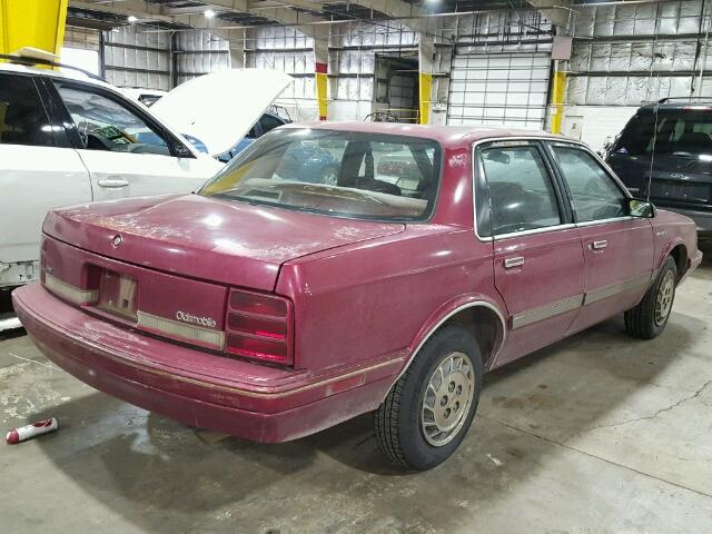 1G3AJ55M7S6422566 - 1995 OLDSMOBILE CIERA SL RED photo 4