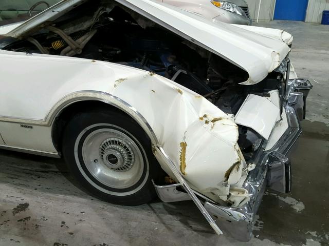 5Y89A880292 - 1975 LINCOLN MARK IV WHITE photo 9