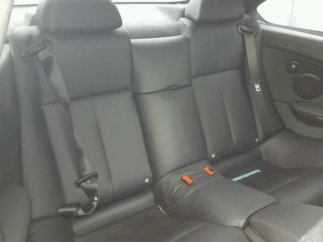 WBAEA5C50ACV93038 - 2010 BMW 650 I GRAY photo 6