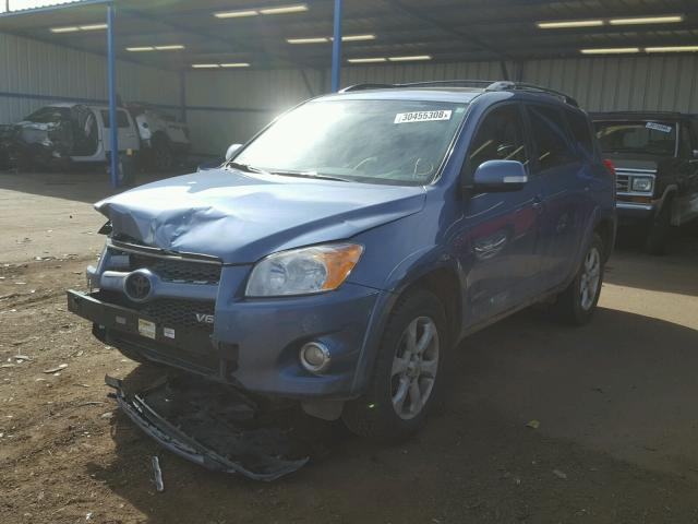 JTMDK4DV0B5102350 - 2011 TOYOTA RAV4 LIMIT BLUE photo 2