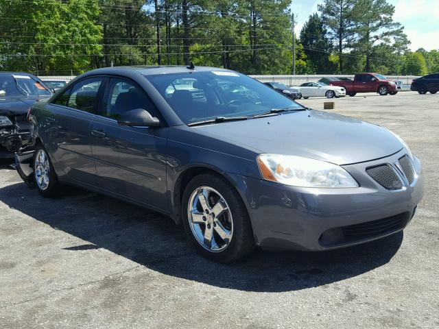 1G2ZH57N384182056 - 2008 PONTIAC G6 GT GRAY photo 1